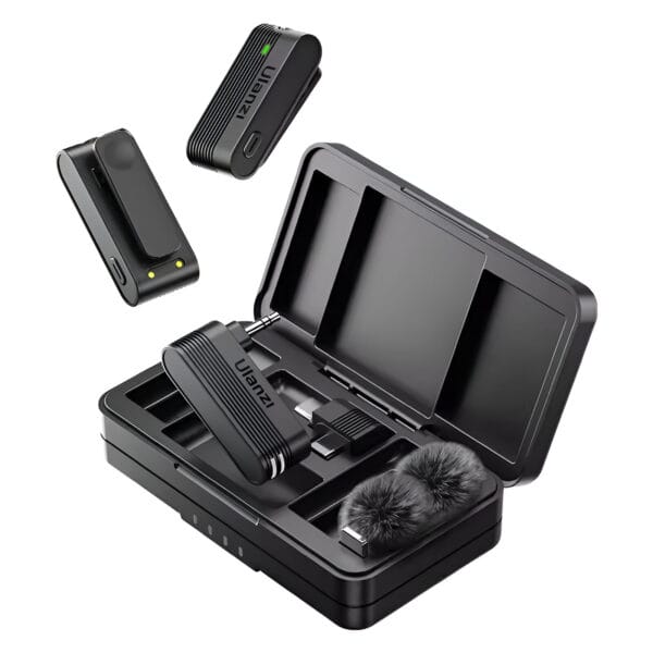 ULANZI A100 Wireless Microphone (J12 Upgrade) – Type-C