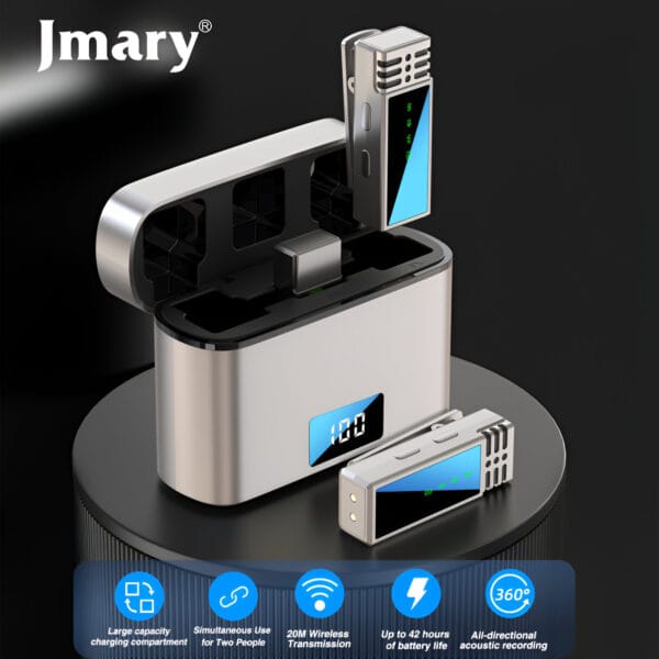 Jmary MW-15 2.4G Dual Wireless Microphone Type-C