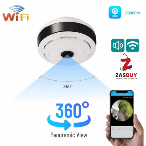 360 Degrees Wireless Wi-Fi Panoramic Camera