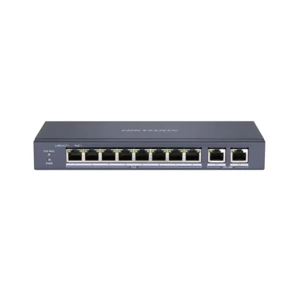 Hikvision DS-3E0110MP-E/M 8 Port Fast Ethernet Unmanaged POE Switch