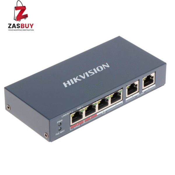 Hikvision DS-3E0106MP-E/M 6 Port Unmanaged PoE Switch