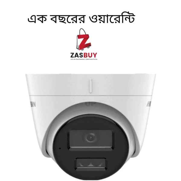 Hikvision DS-2CE76D0T-EXLPF 2MP Smart Hybrid Light Turret Camera